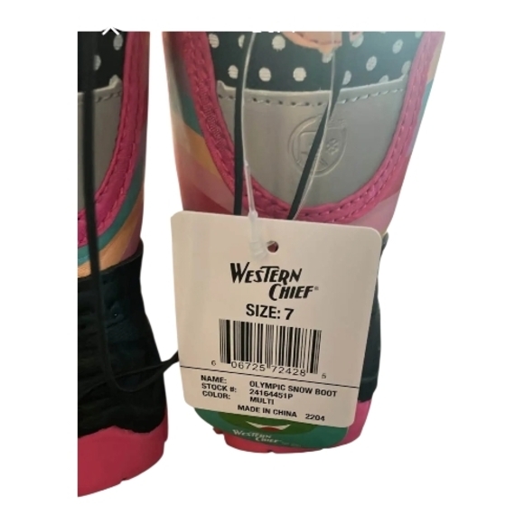 Western Chief Kids' Snow Boots-Size 7 NWT - Picture 3 of 3